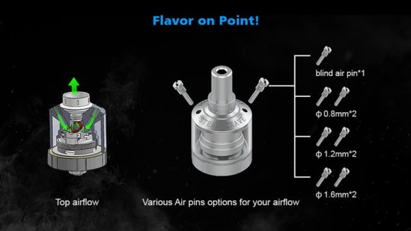 ATOMIZZATORE MINI ROBOT RTA - STEAM CRAVE - immagine 6