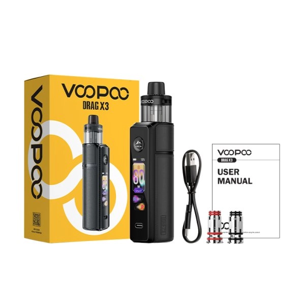 Kit Pod Drag X3 PnP X 5ml 18650/21700 - Voopoo - acquista online su Sensys Shop Bellinzona